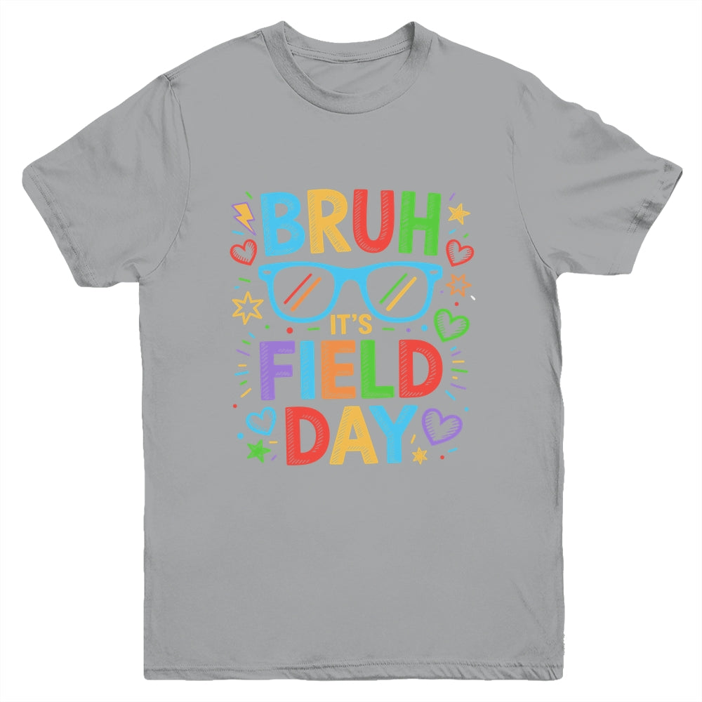 Bruh It's Field Day Teacher Boys Girls Kids Happy Field Day Youth Shirt | teecentury