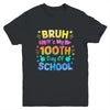 Bruh It's My 100 Days Of School Tie Dye 100th Day Boys Girls Youth Shirt | teecentury