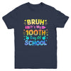 Bruh It's My 100 Days Of School Tie Dye 100th Day Boys Girls Youth Shirt | teecentury