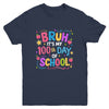 Bruh It's My 100th Day Of School Celebration 100 Days Kids Youth Shirt | teecentury
