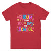 Bruh It's My 100th Day Of School Celebration 100 Days Kids Youth Shirt | teecentury