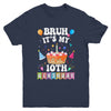 Bruh It's My 10th Birthday Cake 10 Year Old Birthday Funny Youth Shirt | teecentury