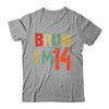 Bruh It's My 14th Birthday I'm 14 Year Old Birthday Retro Shirt & Hoodie | teecentury