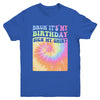 Bruh It's My Birthday Girl Party Groovy Tie Dye Sign My Youth Shirt | teecentury