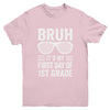 Bruh It's My First Day Of 1st Grade Back To School Funny Youth Shirt | teecentury