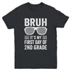 Bruh It's My First Day Of 2nd Grade Back To School Funny Youth Shirt | teecentury