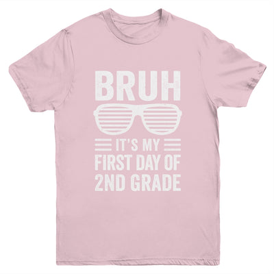 Bruh It's My First Day Of 2nd Grade Back To School Funny Youth Shirt | teecentury