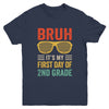 Bruh It's My First Day Of 2nd Grade Funny Back To School Boy Youth Shirt | teecentury