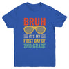 Bruh It's My First Day Of 2nd Grade Funny Back To School Boy Youth Shirt | teecentury