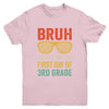 Bruh It's My First Day Of 3rd Grade Funny Back To School Boy Youth Shirt | teecentury