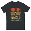 Bruh It's My First Day Of Kindergarten Funny Back To School Boy Youth Shirt | teecentury