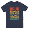 Bruh It's My First Day Of Kindergarten Funny Back To School Boy Youth Shirt | teecentury