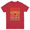 Bruh It's My First Day Of Kindergarten Funny Back To School Boy Youth Shirt | teecentury