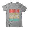 Bruh It's My Son's Birthday Vintage Birthday Son Shirt & Hoodie | teecentury