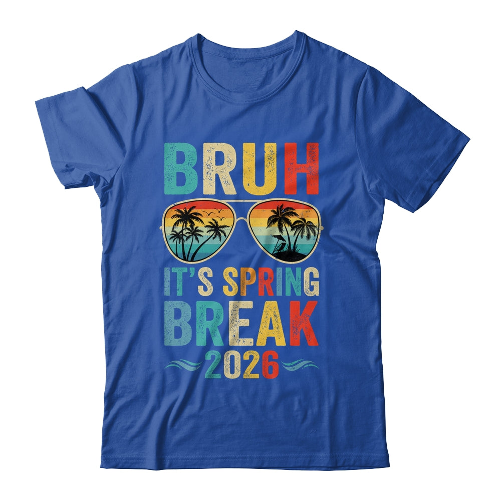Bruh It's Spring Break 2026 Funny Teen Boys Spring Break Shirt & Tank Top | teecentury
