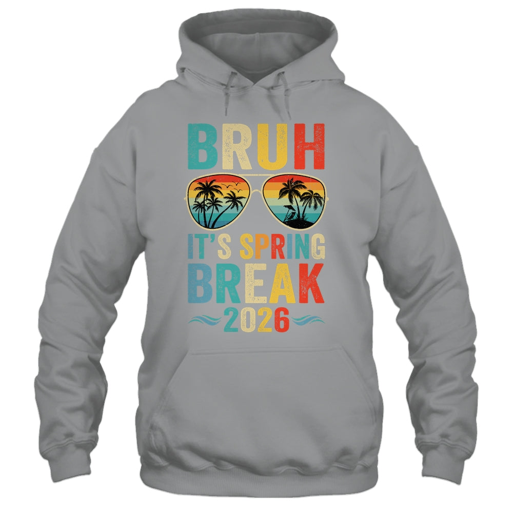Bruh It's Spring Break 2026 Funny Teen Boys Spring Break Shirt & Tank Top | teecentury