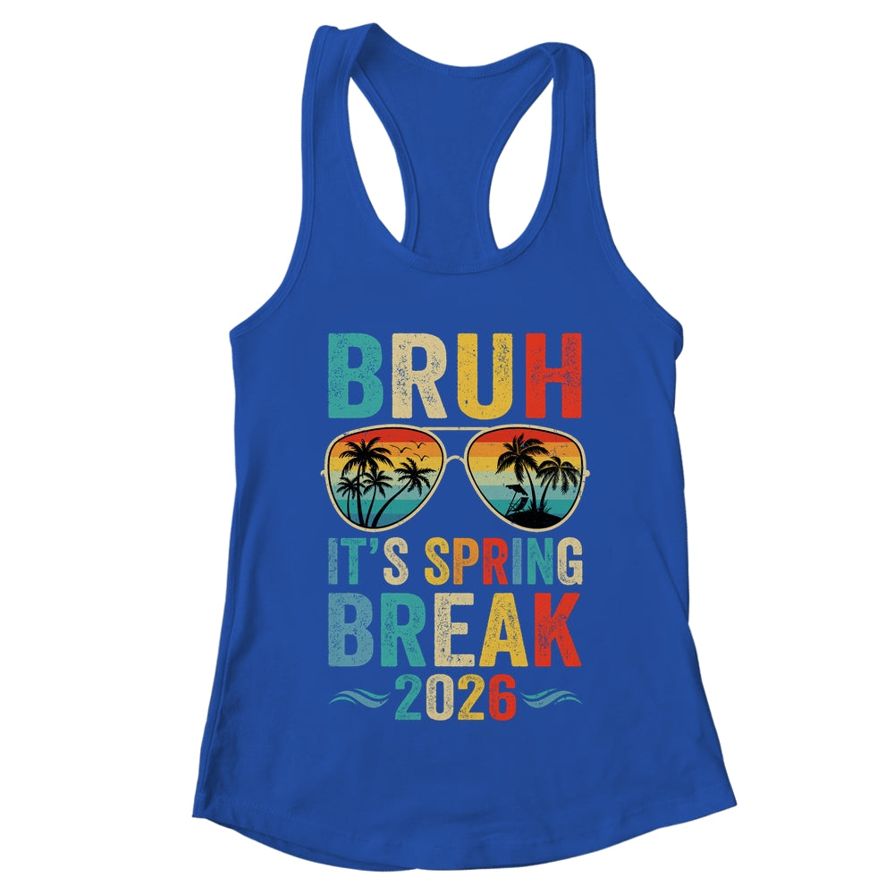 Bruh It's Spring Break 2026 Funny Teen Boys Spring Break Shirt & Tank Top | teecentury