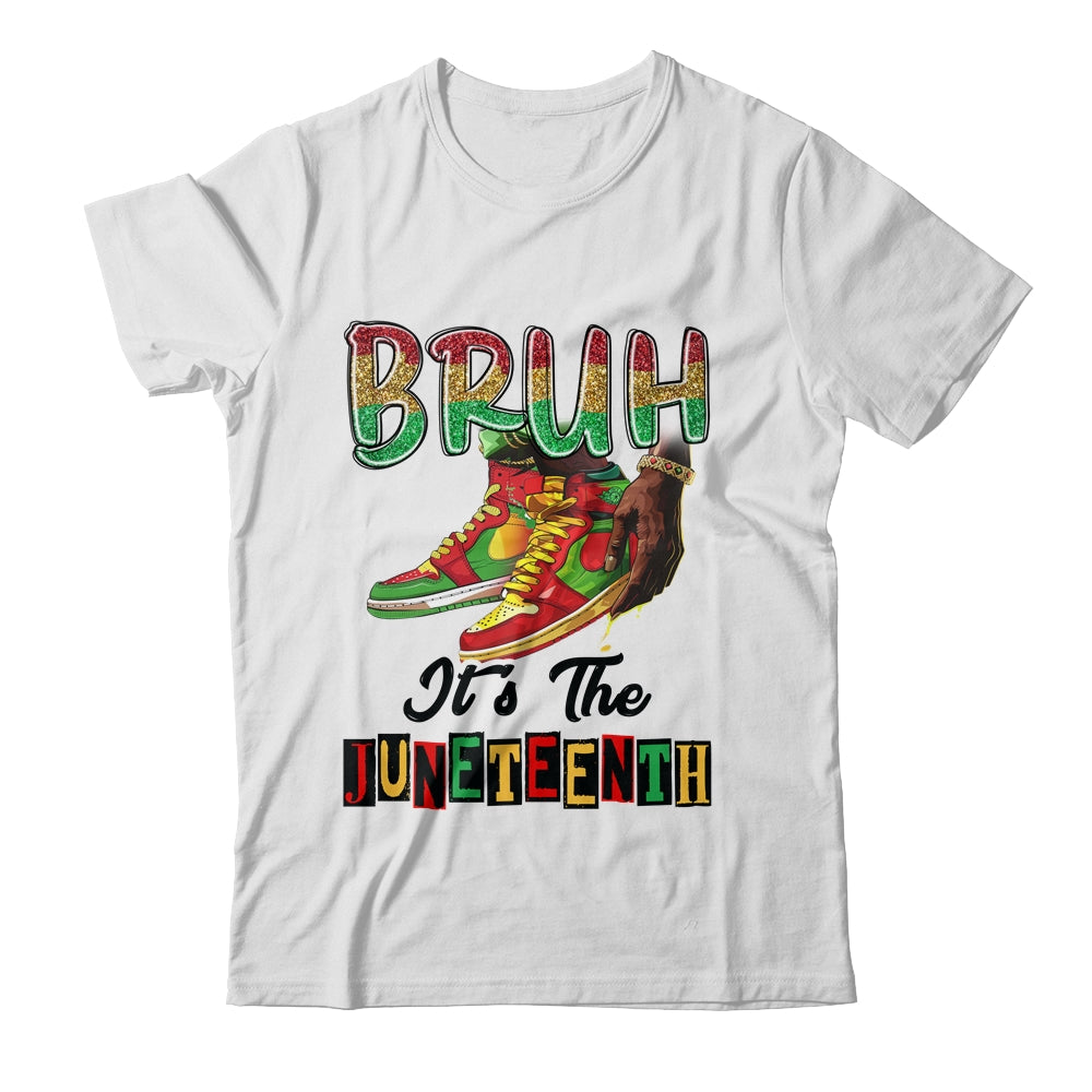 Bruh It's The Juneteenth 1865 African American Girls Boys Shirt & Tank Top | teecentury