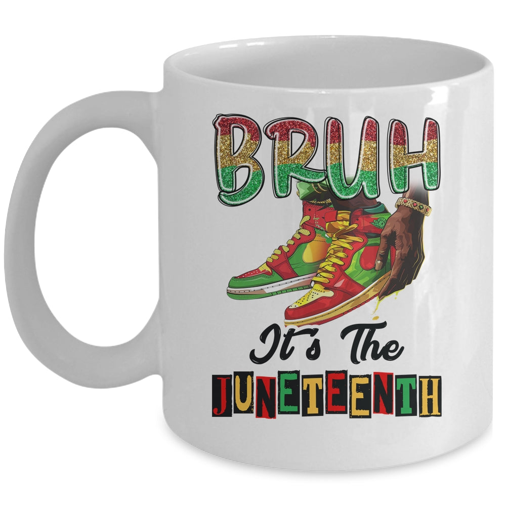 Bruh It's The Juneteenth 1865 African American Girls Boys Mug | teecentury