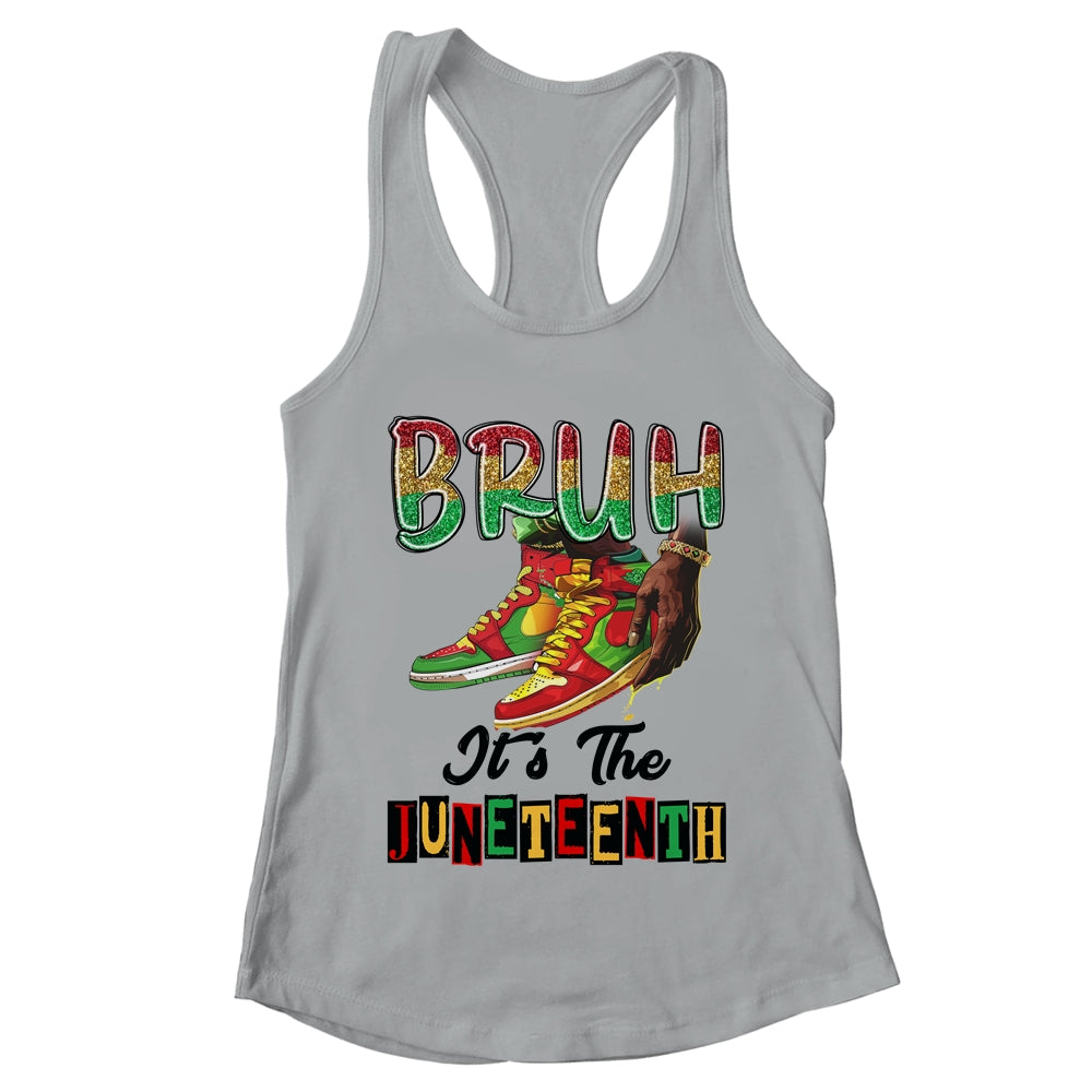 Bruh It's The Juneteenth 1865 African American Girls Boys Shirt & Tank Top | teecentury