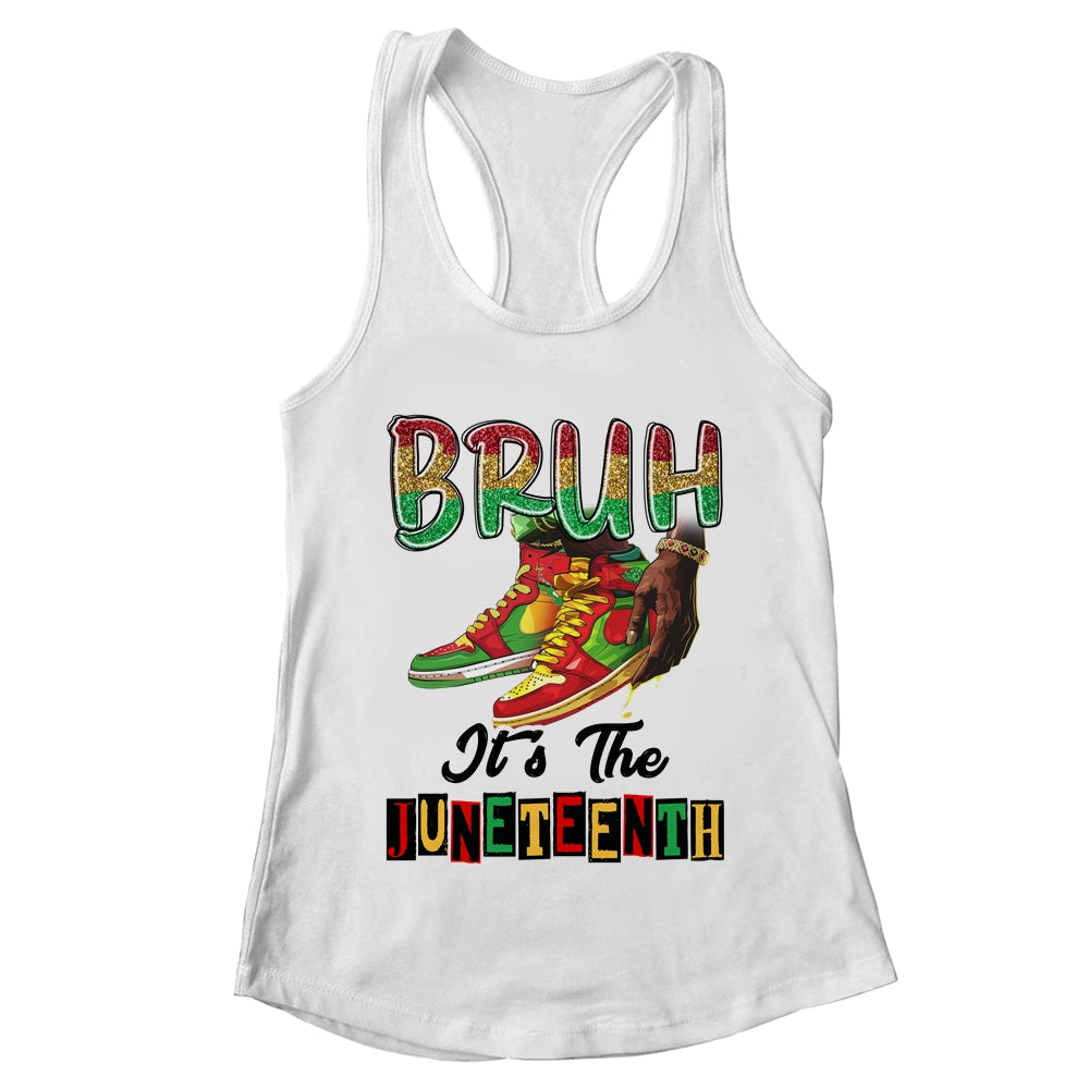 Bruh It's The Juneteenth 1865 African American Girls Boys Shirt & Tank Top | teecentury