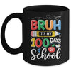 Bruh Its My 100 Days Of School 100th Day Of School Kids Boy Mug | teecentury