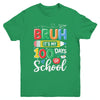 Bruh Its My 100 Days Of School 100th Day Of School Kids Boy Youth Shirt | teecentury