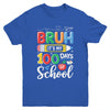 Bruh Its My 100 Days Of School 100th Day Of School Kids Boy Youth Shirt | teecentury