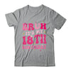 Bruh Its My 18th Birthday Pink 18 Year Old Coquette Groovy Shirt & Hoodie | teecentury