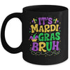 Bruh Mardi Gras Teens Boys Kids Mardi Gras Mug | teecentury