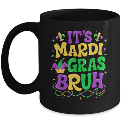 Bruh Mardi Gras Teens Boys Kids Mardi Gras Mug | teecentury