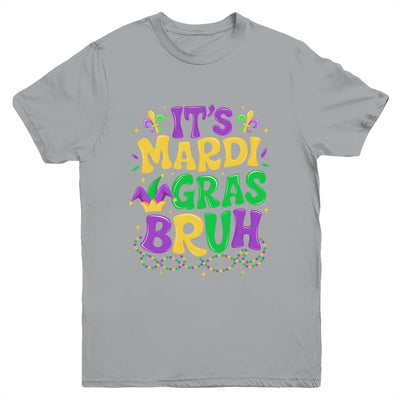 Bruh Mardi Gras Teens Boys Kids Mardi Gras Youth Shirt | teecentury