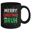 Bruh Meme Funny Saying Bro Greeting Teens Boys Men Christmas Mug | teecentury