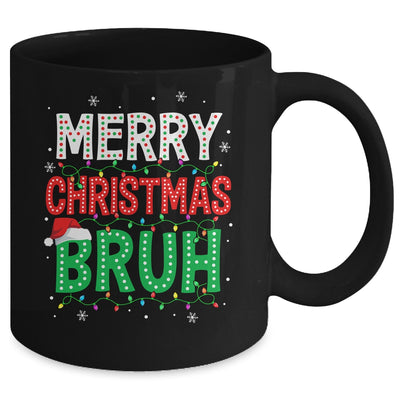 Bruh Meme Funny Saying Bro Greeting Teens Boys Men Christmas Mug | teecentury
