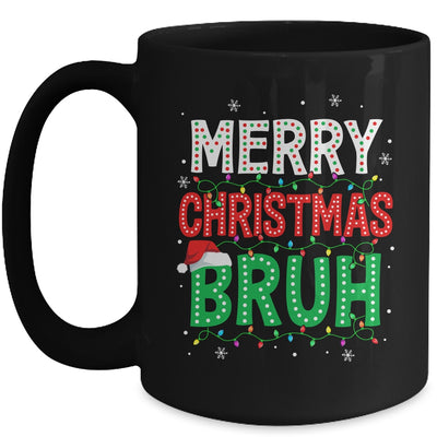 Bruh Meme Funny Saying Bro Greeting Teens Boys Men Christmas Mug | teecentury