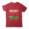 Bruh Meme Funny Saying Bro Greeting Teens Boys Men Christmas Shirt & Sweatshirt | teecentury