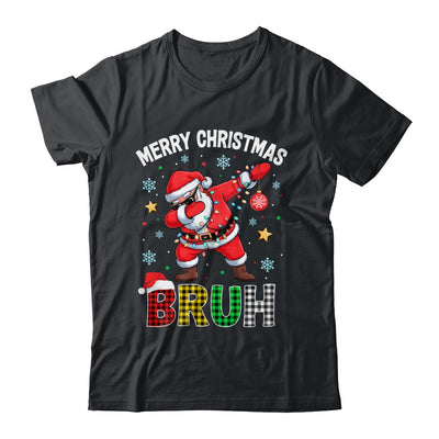 Bruh Merry Christmas Xmas Dabbing Santa Mens Boys Kids Shirt & Sweatshirt | teecentury
