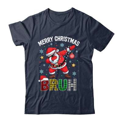 Bruh Merry Christmas Xmas Dabbing Santa Mens Boys Kids Shirt & Sweatshirt | teecentury