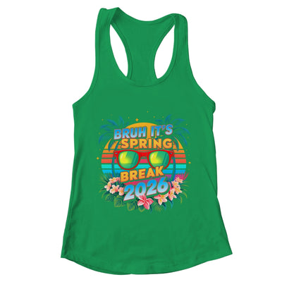 Bruh Spring Break 2026 Vacation Retro Family Friends Trip Shirt & Tank Top | teecentury