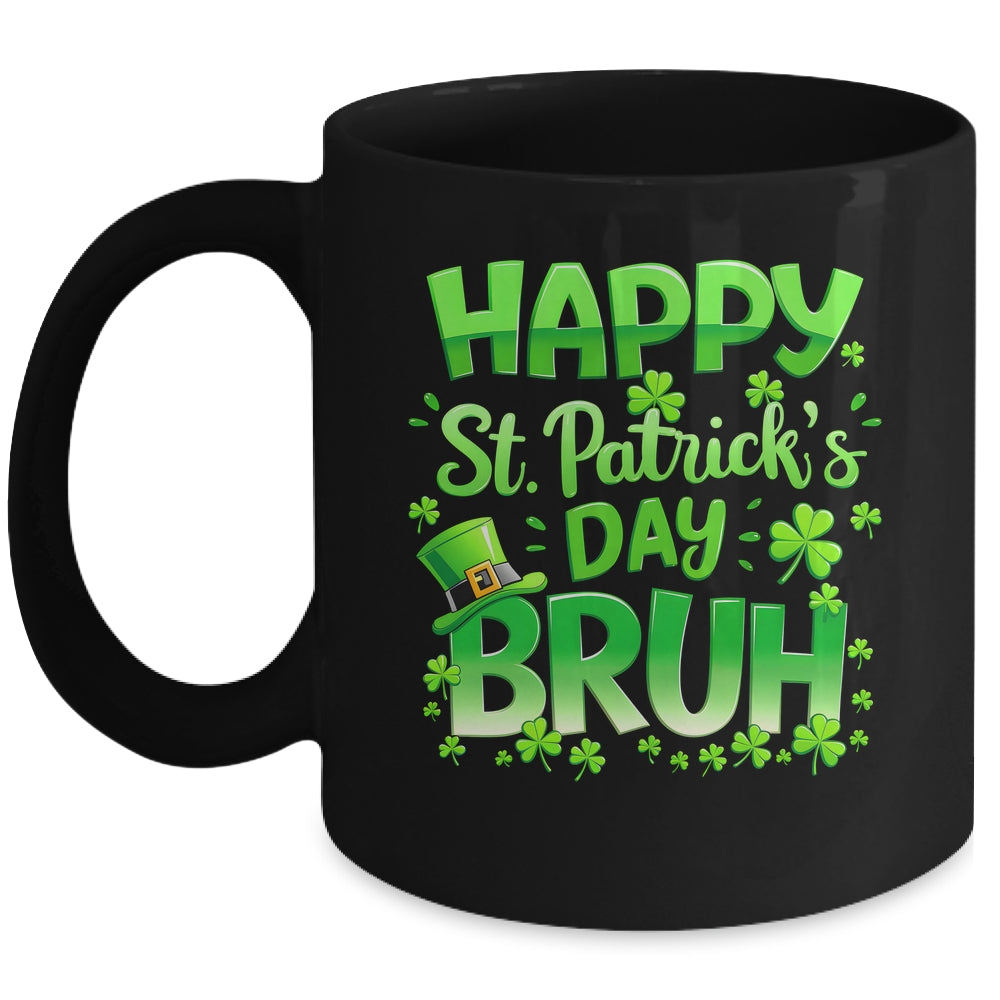 Bruh St Patricks Day Boys Teens Kids Saint Patricks Day Mug | teecentury