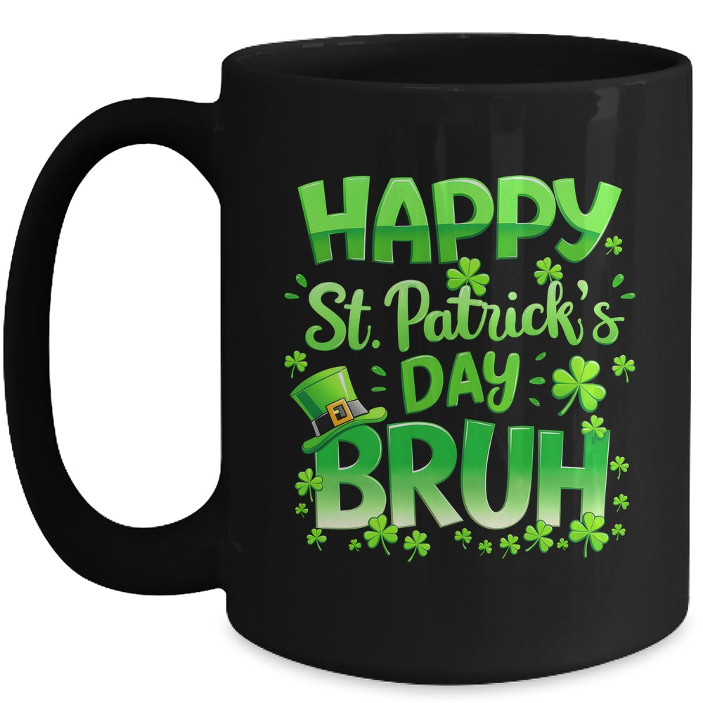 Bruh St Patricks Day Boys Teens Kids Saint Patricks Day Mug | teecentury