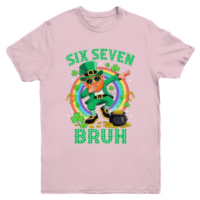 Bruh St Patricks Day Six Seven Kids Boys Men Women 67 Meme Youth Shirt | teecentury