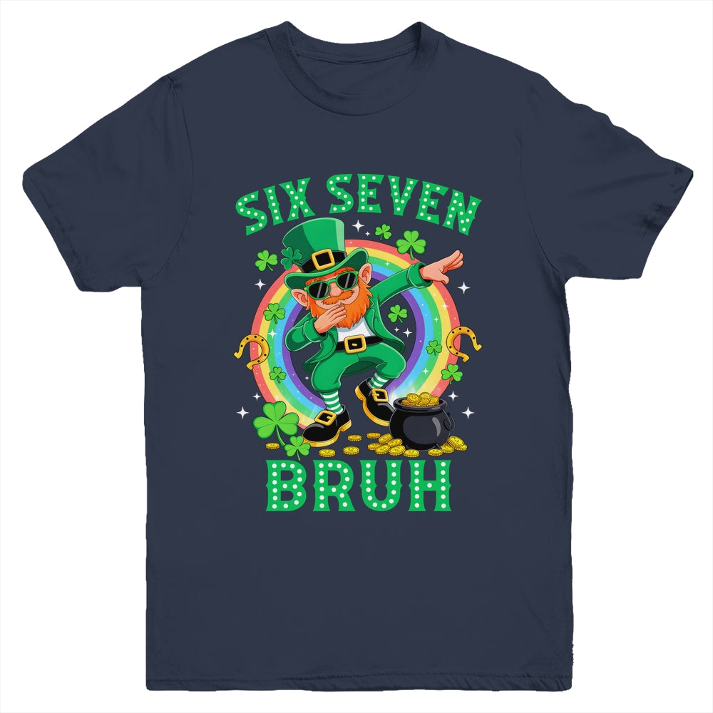 Bruh St Patricks Day Six Seven Kids Boys Men Women 67 Meme Youth Shirt | teecentury