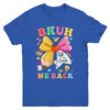 Bruh We Back Fifth Grade Pencil Bow Back To School 5th Grade Youth Shirt | teecentury