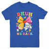Bruh We Back Second Grade Pencil Bow Back To School 2nd Grade Youth Shirt | teecentury