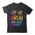 Bruh We Out Teachers Happy Last Day Of School Retro Tie Dye Shirt & Tank Top | teecentury
