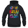 Bruh We Out Teachers Happy Last Day Of School Retro Tie Dye Shirt & Tank Top | teecentury