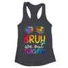 Bruh We Out Teachers Happy Last Day Of School Retro Tie Dye Shirt & Tank Top | teecentury