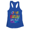 Bruh We Out Teachers Happy Last Day Of School Retro Tie Dye Shirt & Tank Top | teecentury