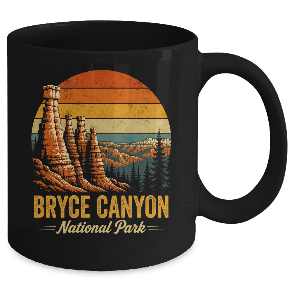 Bryce Canyon National Park Nature Vintage Hiking Adventure Mug | teecentury